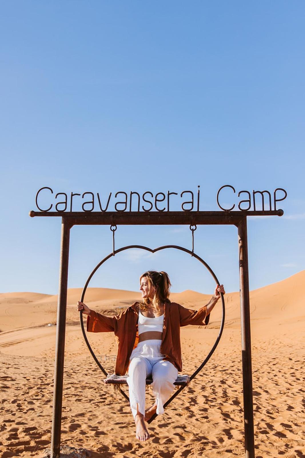 Caravanserai Luxury Desert Tented Camp Мерзуга Екстер'єр фото